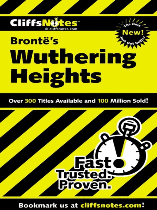 Title details for CliffsNotes Wuthering Heights by Richard P. Wasowski - Available